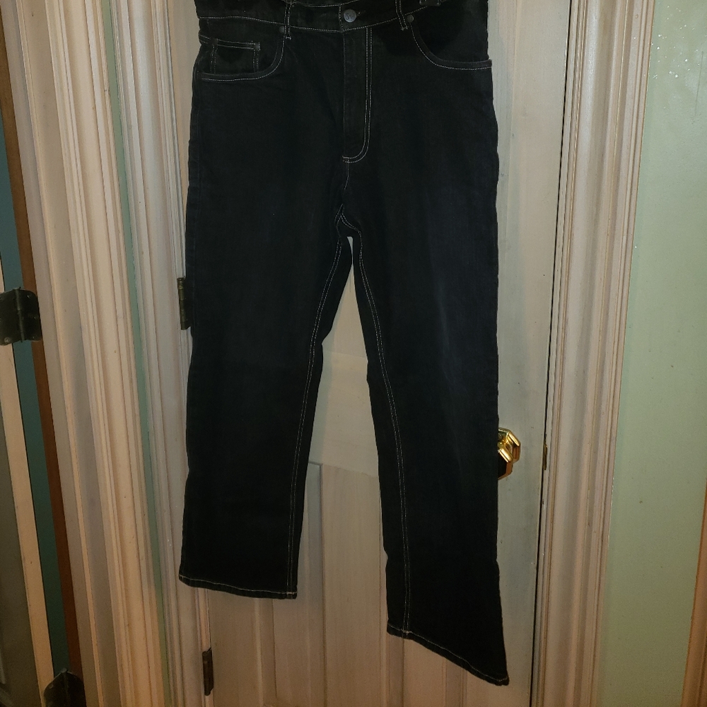 Like new Mens sz 32 x 29 Samuel Windsor Black Jeans - Picture 7 of 7
